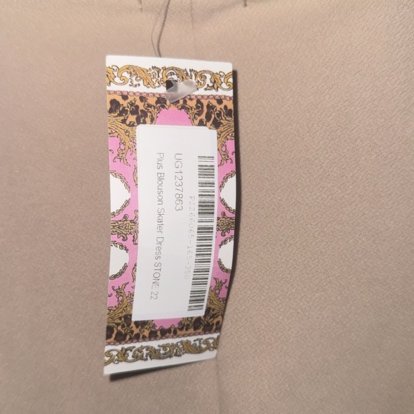 59. Plus Blouson Skater Dress in Pink from Boohoo NWT size 22 - Picture 7 of 7